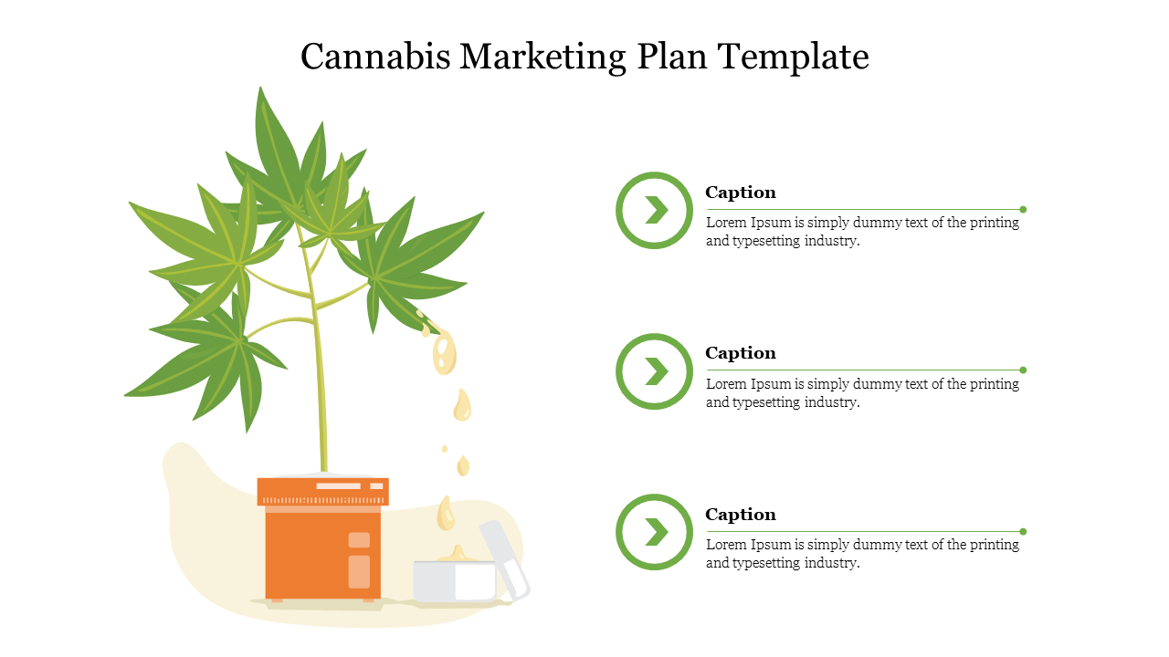 Cannabis Marketing Plan Template